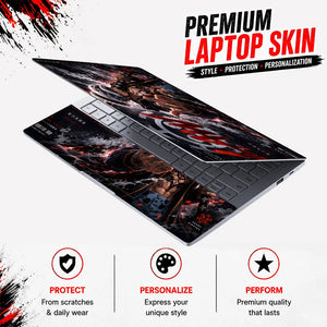 Trafalgar Law Death Fingers Laptop Skin - View 3