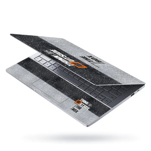 Typography Think Outside Box Full Laptop Skin - View 3