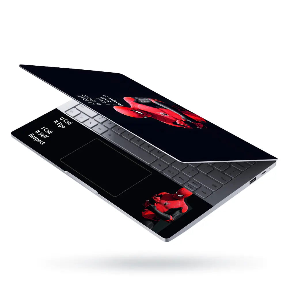 U Call it Ego Spiderman Laptop Skin - View 3