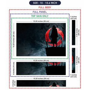 Uchiha Itachi Laptop Skin - View 8