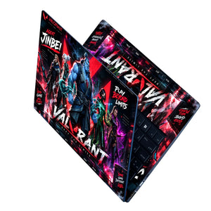 Valorant Agent Jinbei Lineup Laptop Skin - View 2