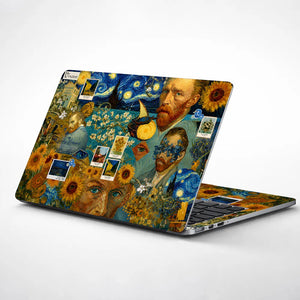 Van Gogh Loving Vincent Art Laptop Skin - View 1