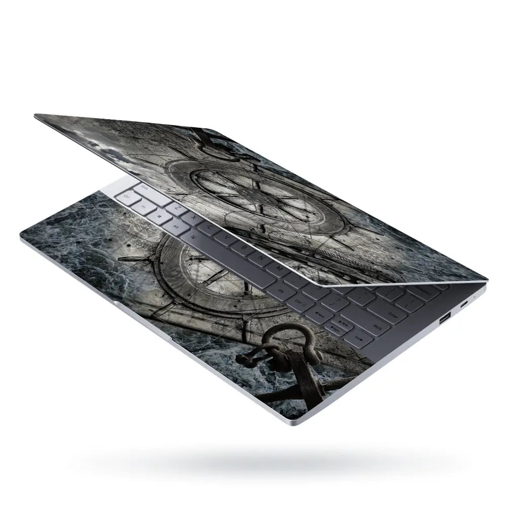 Vintage Navigation Laptop Skin - View 3