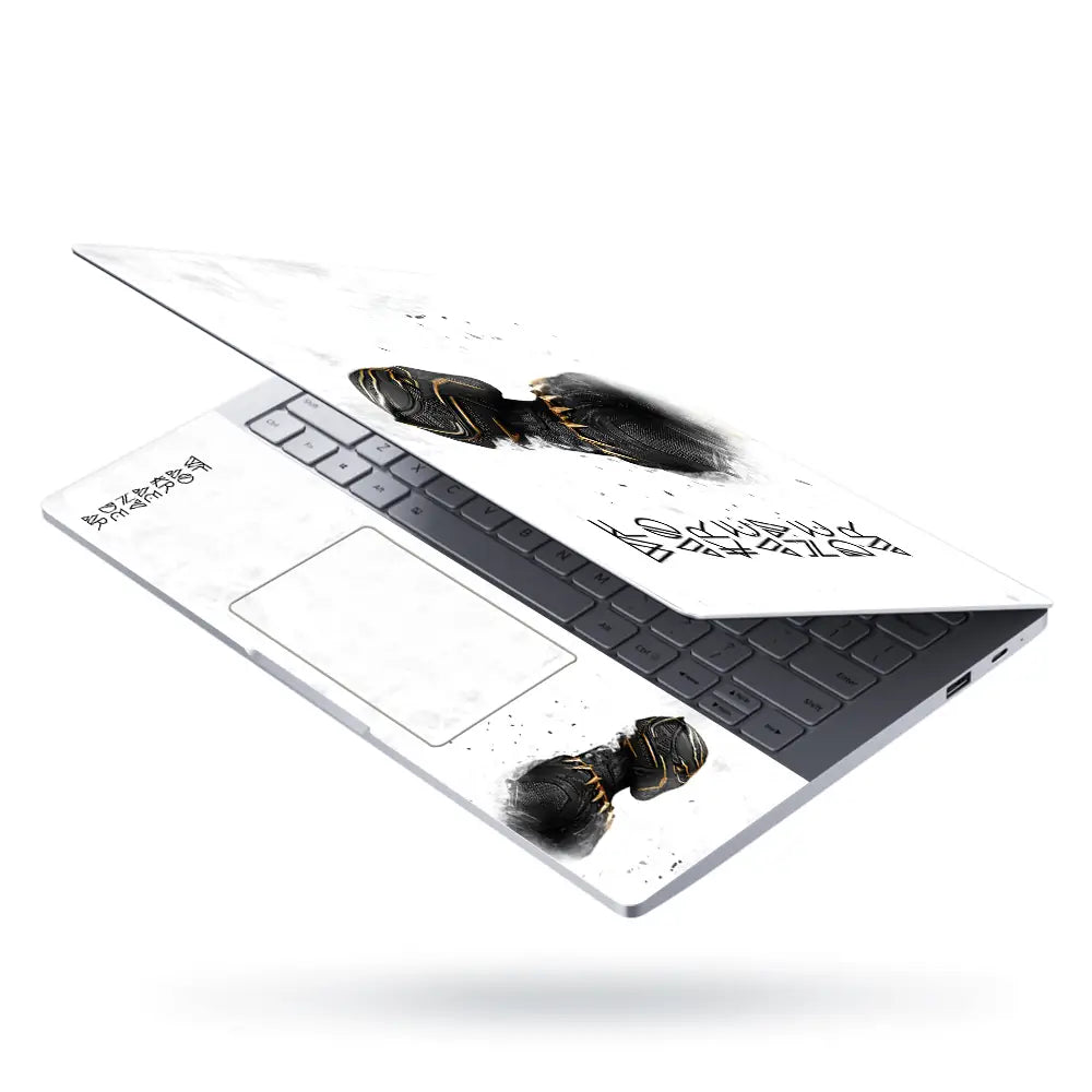 Wakanda Forever Shadow Panther Elite Laptop Skin - View 3