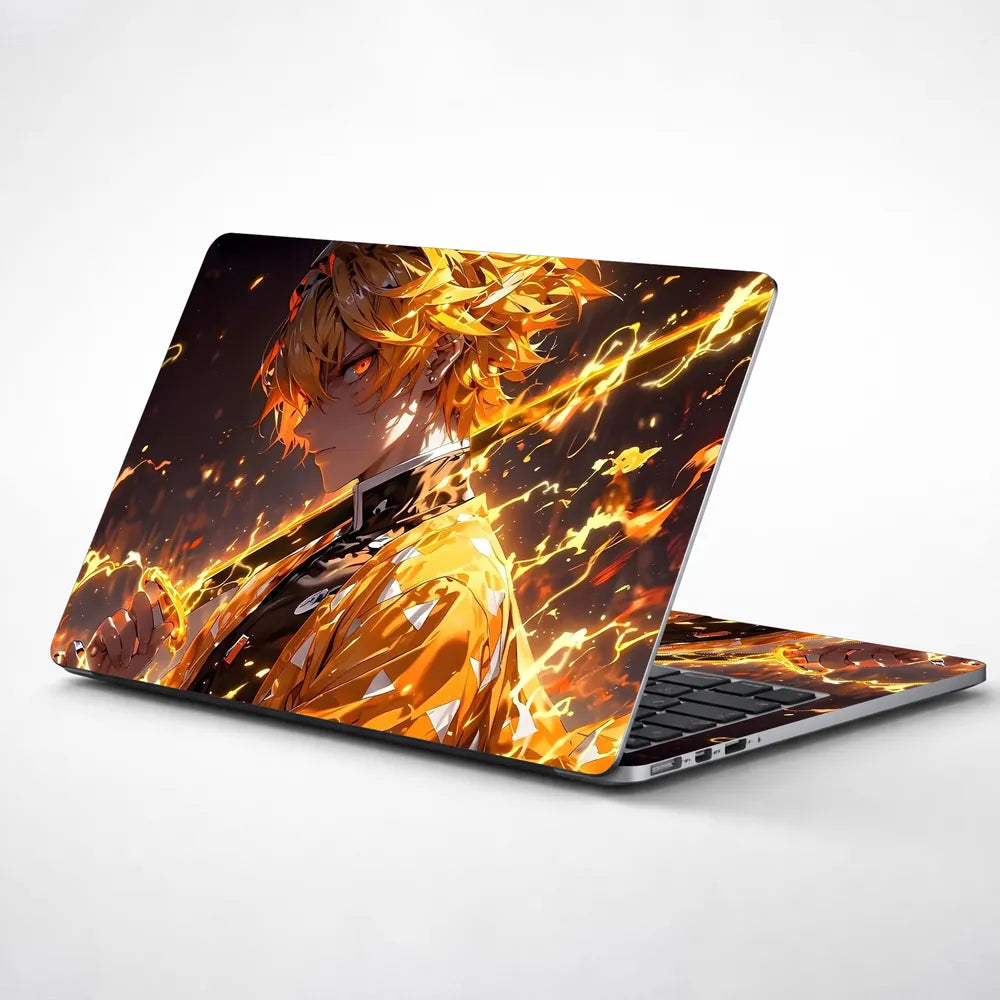 Zenitsu Agatsuma Laptop Skin - View 1