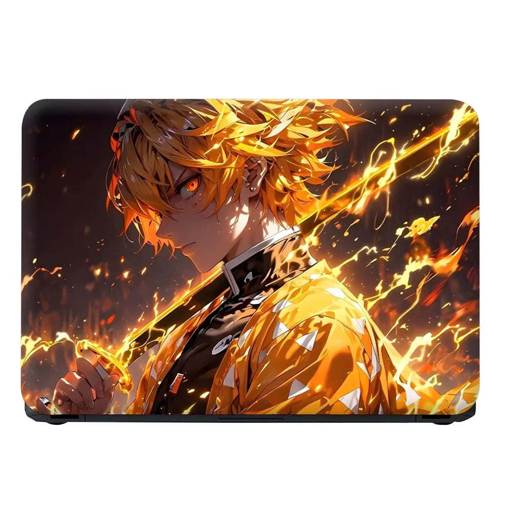 Zenitsu Agatsuma Laptop Skin - View 4
