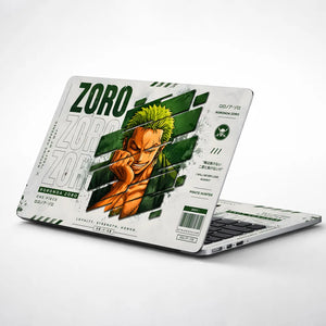 Zoro Nothing Happened Smirk Laptop Skin - View 1