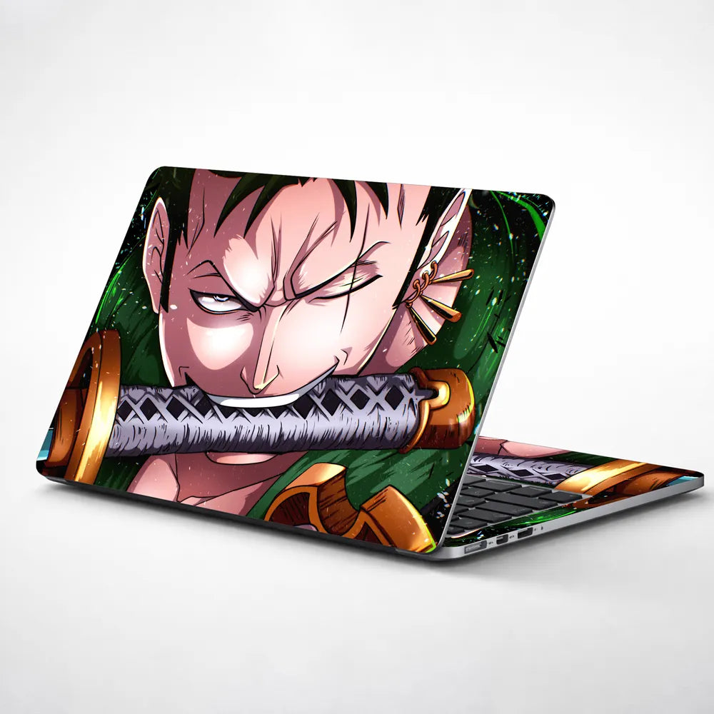 Zoro One Eye Open Laptop Skin - View 1