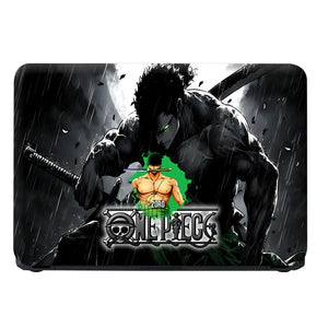Zoro One Piece Black Laptop Skin - View 4