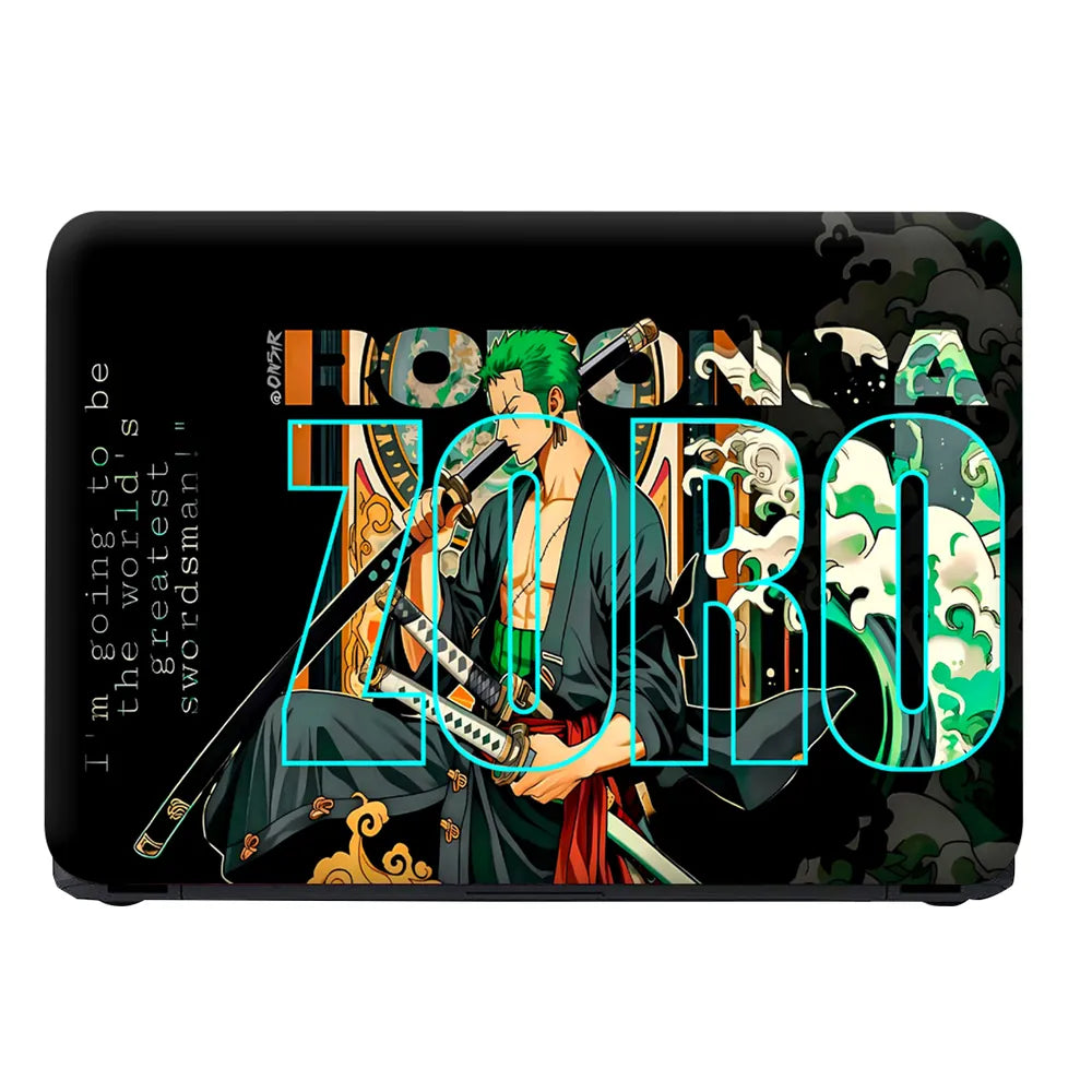 Zoro One Piece Laptop Skin - View 4