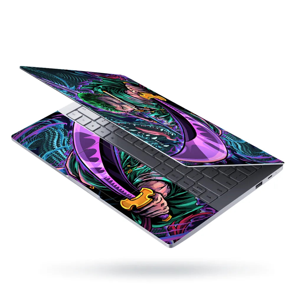 Zoro Purple Laptop Skin - View 3