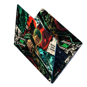 Zoro Sharper Me Panels Laptop Skin - View 2