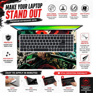 Zoro Sharper Me Panels Laptop Skin - View 5