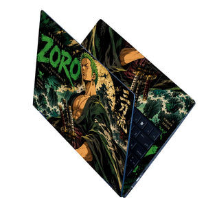 Zoro Three-Sword Style Poster Laptop Skin - View 2